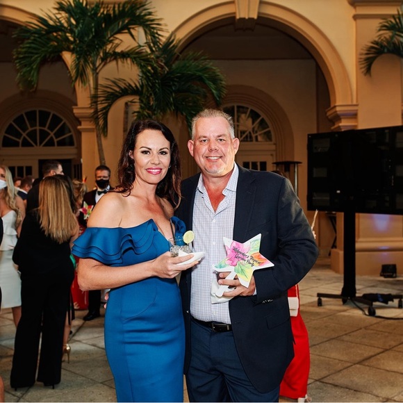 Eliza J Blue Dress - Picture 4 of 5